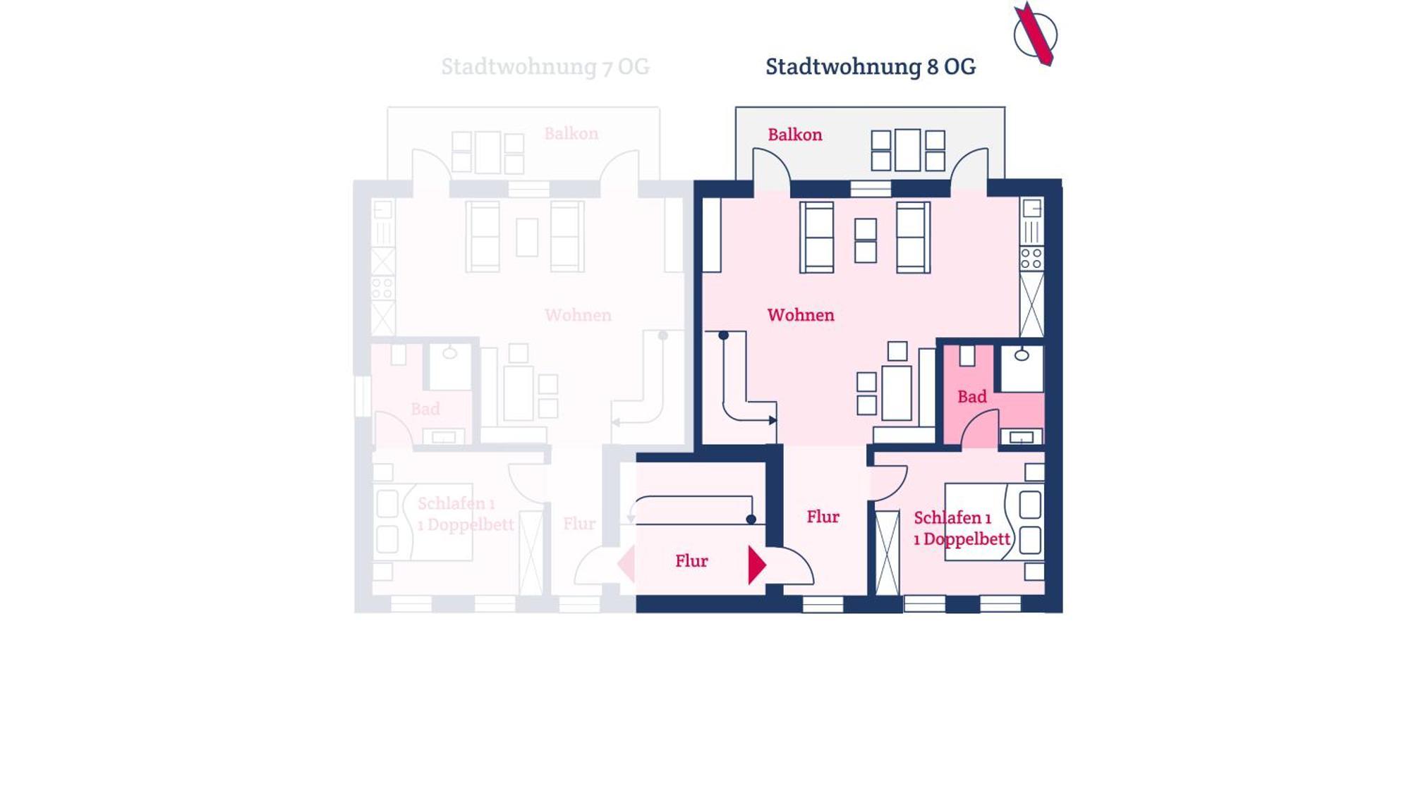 Stadtwohnung 8 Wyk auf Föhr Екстериор снимка
